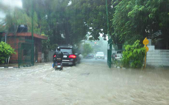 Rain in New Delhi